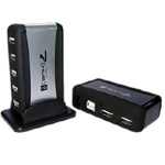 USB2.0 7 Ports HUB w/Power Adapter