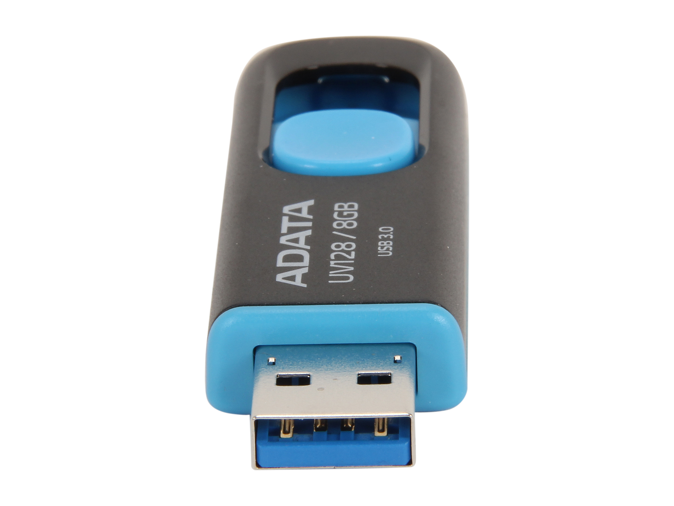 A-DATA MF AUV128-16G-RBE 16GB USB3.0 Flash Drive UV128 (R90 W40) Black+Blue RTL