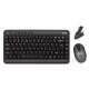 A4 GK-520D Mini Wireless Keyboard and Mouse  USB RF Receiver
