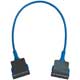 Floppy Round Cable w/PVC Boots (Blue) 18"