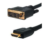 HDMI to DVI 18+1 Cable Gold Plated 15M/50FT