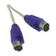 PS2 Cable 6C Mini Din 6M to Mini Din 6M -  2M/6FT
