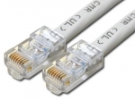 CAT5E UTP CROSSOVER (Peer to Peer) Cable GREY -    5M/15FT