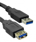 USB3.0 AM-AF Super High Speed Extension Cable -   2M/6ft