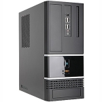 In-Win Case BK623.BH300TB3 MicroATX SFF Tiny Tower 1/2/(1)Bays USB HD Audio 300W Black/White Retail