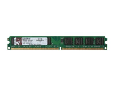 Kingston 1GB 240-Pin DDR2 800 (PC2 6400) Desktop Memory Model KVR800D2N6/1G