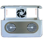 Retractable Notebook Cooler with 3 Fans