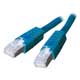 CAT5E UTP CROSSOVER (Peer to Peer) Cable BLUE -    0.5M/1.5FT