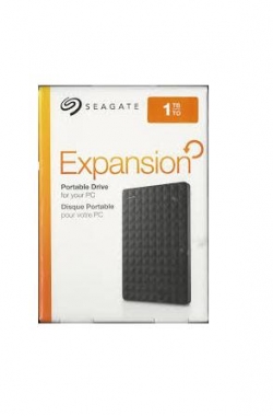 SEAGATE EXPANSION PORTABLE DRIVE 1TB USB3.0 2.5" EXTERNAL BLACK
