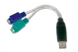 USB to PS/2 ACTIVE Adapter for PS/2 Bar Code Scanner, PS/2 KVM Switch, PS/2 Keyboard & Mouse