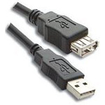 USB2.0 AM-AF Extension Cable -    0.5M/1.5ft