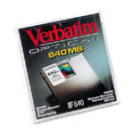 VERBATIM 3.5" OPTICAL DISK REWRITABLE 640MB 90MM