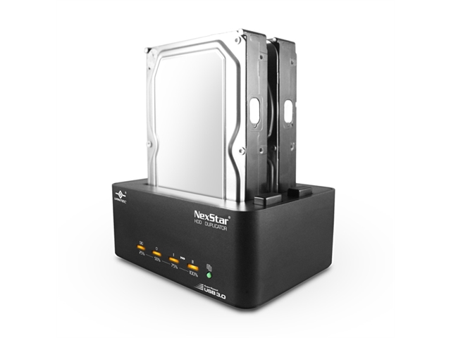 Vantec Accessory NST-DP100S3 HD Duplicator for 2.5/3.5inch SATA with USB3.0 Dual HDD Dock RetailACTIVE