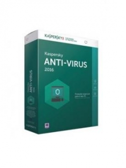 KASPERSKY ANTI-VIRUS FOR 3PCs 1 YEAR PROTECTION RETAIL BOX WINDOWS 10 COMPATIBLE